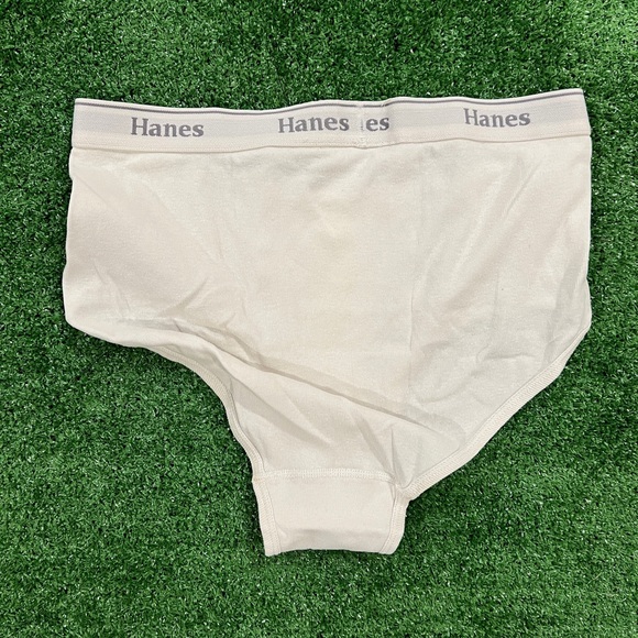🩲 LARGE WHITE COTTON HANES BRIEFS - Picture 3 of 4
